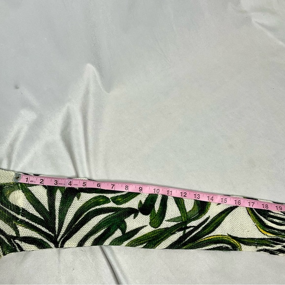 Show Me Your Mumu Cropped Varsity Sweater Peruvian Palm Size Small - Picture 7 of 7